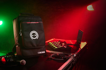 BOSS CB-RC505 RC-505 Loop Station Carrying Backpack for RC-505mkII and RC-505, Water-Resistant Nylon with Padded Interior, Laptop/Tablet Compartment and Accessory Storage (CB-RC505)