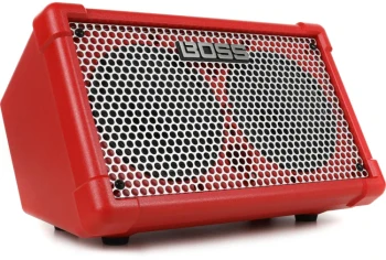 ROLAND CUBE Street II Portable Battery-Powered Stereo PA Amplifier, 10-Watt 2 x 6.5-Inch Speakers with Vocal Harmony, Effects, Looper, Tuner and i-CUBE Link (CUBE-ST2-R)
