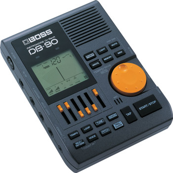 BOSS Dr. Beat Professional Digital Metronome with Rhythm Coach, Drum Patterns, Reference Tone and MIDI Input (DB-90)