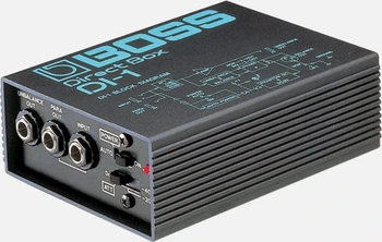 BOSS DI-1 Active Direct Box with Phantom Power, Phase Reversal and Ground Lift (DI-1)