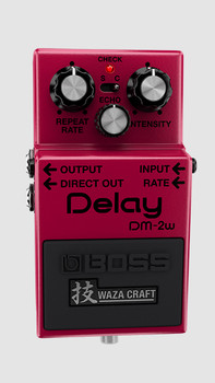 BOSS DM-2W Waza Craft Analog Delay Compact Pedal with All-Analog BBD Circuit, Standard and Custom Modes (DM-2W)