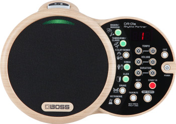 BOSS DR-01S Rhythm Partner Portable Percussion and Rhythm Machine with Built-In Speaker, Acoustic Grooves and Battery Operation (DR-01S)