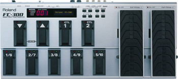 Roland FC-300 MIDI Foot Controller with 9 Footswitches, Dual Expression Pedals, 100 Patch Memories and Amp Control (FC-300)