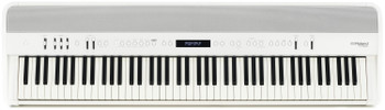 Roland FP-90X 88-Key Digital Piano with PureAcoustic Piano Modeling, PHA-50 Hybrid Keyboard, Bluetooth, USB, Built-In Speakers, and White Finish (FP-90X-WH)