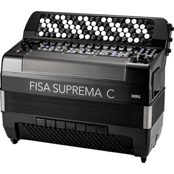Korg FISA Suprema Digital Accordion Full Version Black (FSUPBMBK)