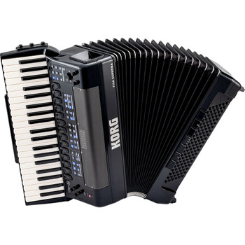 Korg FISA Suprema Digital Accordion Full Piano Black (FSUPPMBK)