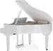 Roland GP-9M Digital Grand Piano – Polished White, 88-Key Hybrid Concert Keyboard, 324 Tones, 8-Speaker Piano Reality Sound System, Self-Playing Keys, Microphone Input, XLR Outputs, Bluetooth Audio/MIDI (GP-9M-PW)