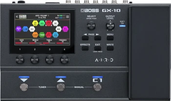BOSS GX-10 Guitar Effects Processor – Compact Amp and Multi-Effects Processor with AIRD Amp Modeling, 170 Effects, Color Touchscreen, Expression Pedal, USB-C Audio, Send/Return Loop, and IR Support (GX-10)
