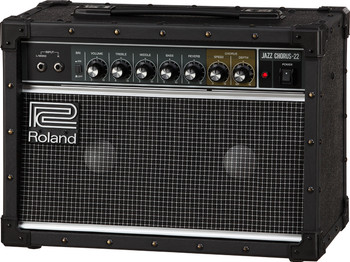 Roland JC-22 Jazz Chorus 30-Watt Stereo Guitar Combo Amplifier with Dual 6.5-Inch Speakers, Chorus, Reverb and Effects Loop (JC-22)