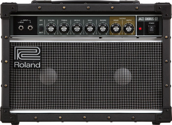 Roland JC-22 Jazz Chorus 30-Watt Stereo Guitar Combo Amplifier with Dual 6.5-Inch Speakers, Chorus, Reverb and Effects Loop (JC-22)