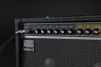 Roland JC-40 Jazz Chorus 40-Watt Stereo Guitar Combo Amplifier with Dual 10-Inch Speakers, Chorus, Vibrato, Distortion and Reverb (JC-40)