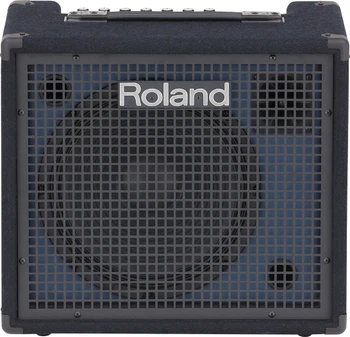 Roland KC-200 100-Watt Keyboard Amplifier – 12-Inch Woofer, 4-Channel Mixer, XLR Mic Input, Auxiliary Input, Subwoofer Output, and Headphone Output (KC-200)