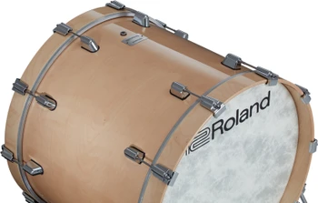 Roland KD-222-GN 22-Inch Electronic Kick Drum with Wood Shell, Gloss Natural (KD-222-GN)