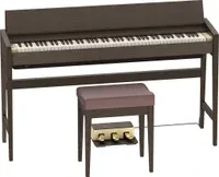 Roland KIYOLA KF-25-KSO Digital Piano with Smoked Oak Finish and Bench (KF-25-KSO)