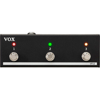 Vox 3-Button Footswitch for Mini Go Amplifiers (VFS3)