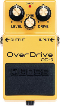 BOSS OD-3 OverDrive Pedal with Dual-Stage Circuit, Extended Sustain & Dynamic Tone (OD-3)