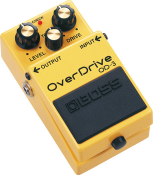 BOSS OD-3 OverDrive Pedal with Dual-Stage Circuit, Extended Sustain & Dynamic Tone (OD-3)
