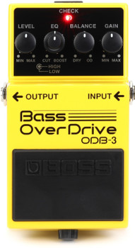 BOSS ODB-3 Bass Overdrive Pedal with 2-Band EQ, Blend Control & Aggressive Drive (ODB-3)