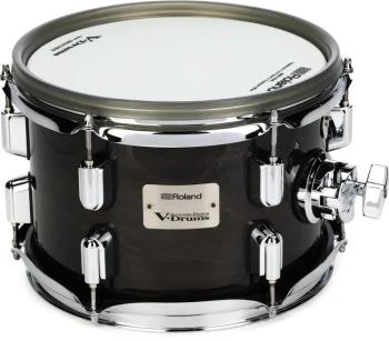 Roland VAD PDA100-GE 10" V-Tom Pad with 2-Ply Tunable Mesh Heads & Gloss Ebony Finish (PDA100-GE)