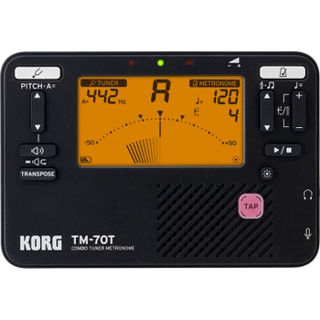 Korg TM-70T Tuner Metronome Black (TM70TBK)