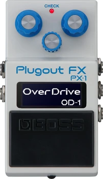 BOSS PX-1 PlugoutFX Multi-Effects Pedal with 16 BOSS Effect Models, Stereo I/O, MIDI, Bluetooth, and USB-C (PX-1)