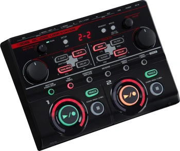 BOSS RC-202 Loop Station Tabletop Looper with Dual Stereo Tracks, Multi-Effects, XLR Mic Input, MIDI, and USB (RC-202)