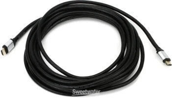 Roland Black Series HDMI 2.0 Cable, 25 ft./7.5 m, 28 AWG, 18 Gbps, 4K 60 Hz (RCC-25-HDMI)