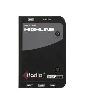 Radial Engineering Highline Mono Line Isolator for Amp Modelers and Pedalboards (R800 1530 00)