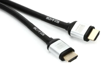 Roland Black Series HDMI 2.0 High-Speed Cable, 2 m / 6.5 ft, 18 Gbps, 4K 60 Hz (RCC-6-HDMI)
