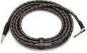 Roland Gold Series 20 ft./6 m Instrument Cable, Angled/Straight 1/4-Inch Connectors, 24K Gold-Plated Contacts, Oxygen-Free Copper (RIC-G20A)