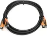 Roland Black Series 10 ft./3 m Dual MIDI Cable, Nickel DIN Connectors, 4-Conductor Core (RMIDI-B10-DUAL)