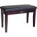 Roland RPB-D100 Piano Bench, Duet Size, Fixed Height, Cushioned Vinyl Seat, Solid Wood Construction, Music Storage Compartment, Rosewood Finish (RPB-D100RW-US)