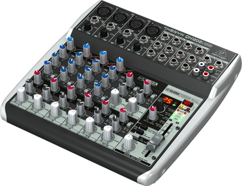 Behringer QX1202USB Premium 12-Input 2-Bus Mixer with Mic and Compressors