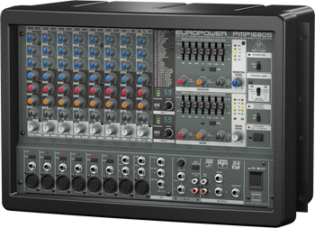 Behringer PMP1680S 1600-Watt 10-Channel Powered Mixer