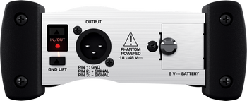 Behringer DI100 Active Professional Battery/Phantom Powered DI-Box