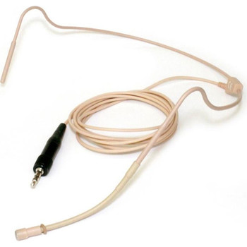 Sennheiser HS2-3-EW Headworn Microphone with Locking 1/8-inch Connector - Beige