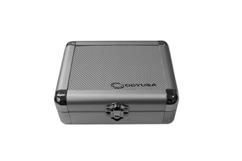 Krom Case in Silver Diamond for 2 Turntable Cartridges