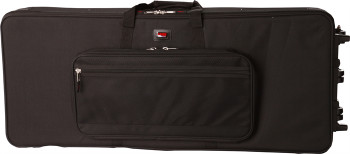GK-76 Lightweight Keyboard Case with Wheels - for 76-Key Keyboards