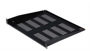 GRW-SHELFVNT1 Rackworks 1U 15-inch Deep Utility Shelf w/Vent Holes