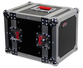 G-TOUR 6UHR ATA Wood Flight Half Rack Case - Black