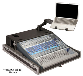 G-TOUR PRE1642-ARM1 ATA Wood Flight Case w/G-ARM 360 Articulating Arm