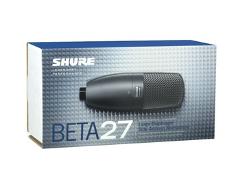 Shure BETA 27 Supercardioid Condenser Microphone Shure BETA 27 Supercardioid Condenser Microphone