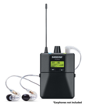 Shure P3RA -J13 Wireless Bodypack Receiver for PSM300 (J13: 566-590 MHz)