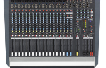 AH-PA20 Portable 20-Channel Sound Reinforcement Mixer