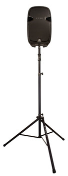 TS-110B Lift-assist Aluminum Tripod Speaker Stand with Integrated Speaker Adapter