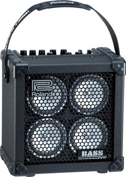 Roland Battery Powered stereo Bass Amp w/ COSM, FX, tuner & Rhythm Guide