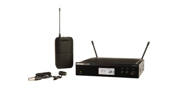 Shure Instrument System with (1) BLX4R Wireless Receiver, (1) BLX1 Bodypack Transmitter, and (1) WL185 Lavalier Microphone Shure Instrument System with (1) BLX4R Wireless Receiver, (1) BLX1 Bodypack Transmitter, and (1) WL185 Lavalier Microphone