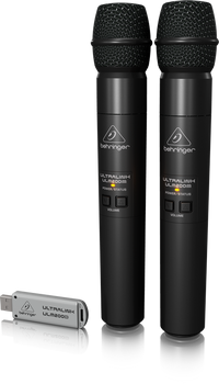 Behringer ULM202USB 2.4 GHz DW Dual Mics-USB Rcvr