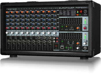 Behringer PMP2000D 2000-Watt 14-Channel Powered M