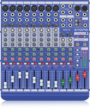 Midas DM12 12-I Analogue L/S Mixer